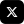 X Social Media Icon